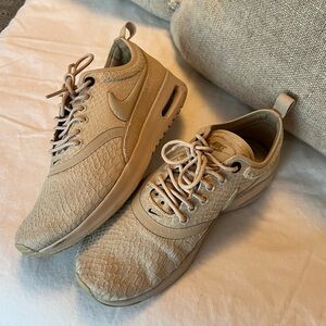Air Max Thea Ultra Snake Embossed 2016 Tan Sneakers 6.5